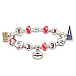 Buy Boston Red Sox 2018 World Series Champions Sterling Silver-Plated Charm Bracelet