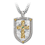 Buy Pride Of Ireland Men's Religious Pendant Necklace