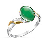 Buy Empress Women's Burmese Jade Ring