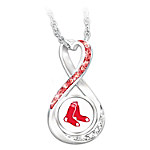 Buy 2018 World Series Champions Boston Red Sox Women's MLB Pendant Necklace