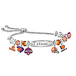 Buy Go Clemson University Tigers Women's Personalized Charm Bracelet