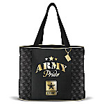 Buy Military Pride Women's Army Quilted Tote Bag