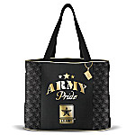 Buy Military Pride Women's Army Quilted Tote Bag