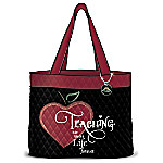 Buy To Touch A Life Forever Women's Quilted Tote Bag