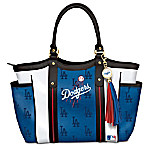 Buy Home Run Los Angeles Dodgers! Women's MLB Shoulder Tote Bag