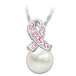 Buy Beauty Of Hope Women's Genuine Cultured Freshwater Pearl Pendant Necklace