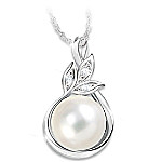Buy Generations Of Love Women's Freshwater Cultured Pearl And Diamond Necklace