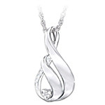 Buy My Family, My Love Women's Diamond Pendant Necklace