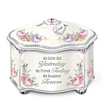 Buy My Daughter Forever Personalized Heirloom Porcelain Music Box