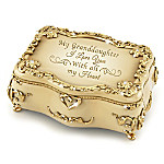 Buy Granddaughter, I Love You 22K Gold-Plated Heirloom Porcelain Music Box