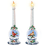 Buy James Hautman Merry Messengers Sculpted Songbird Candle Set
