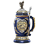 Buy Salute To Honor Police Heirloom Porcelain Sculpted Stein