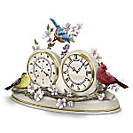 Buy Nature's Timeless Moments Sculpted Songbird Desktop Clock & Weather Barometer