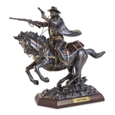 Buy John Wayne: Heroic Charge Cold-Cast Bronze Sculpture