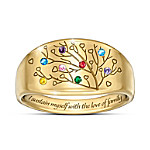 Buy Love Of Family Women's Personalized Birthstone Ring