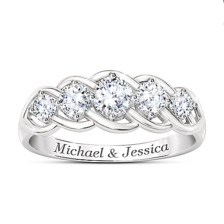 Love Of A Lifetime Women’s Personalized Anniversary Ring – Personalized Jewelry