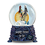 Buy Disney Tim Burton's The Nightmare Before Christmas Simply Meant To Be Personalized Snowglobe