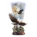 Buy Ted Blaylock Mountain Majesty Sculpted Eagle Torchiere Lamp