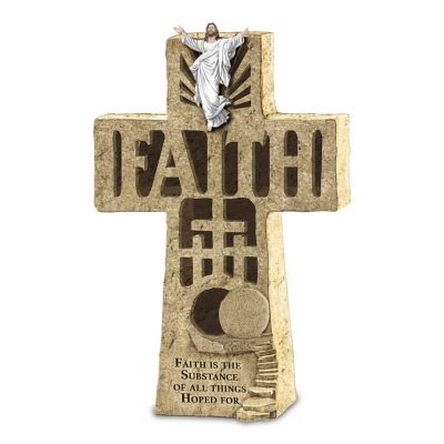 Buy Faith Illuminated Cross Sculpture