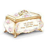 Buy My Daughter, I Love You Personalized Heirloom Rose Music Box