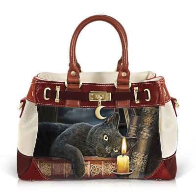 Buy Lisa Parker Witching Hour Women's Cat-Themed Designer-Style Handbag