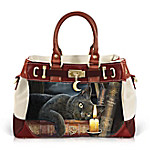 Buy Lisa Parker Witching Hour Women's Cat-Themed Designer-Style Handbag
