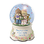 Buy Precious Moments Our Love Is Always Musical Glitter Globe
