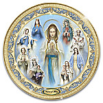 Buy Visions Of Mary Religious Heirloom Porcelain Collector Plate