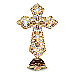 Buy Faith Cross With Multi-Faceted Crystals