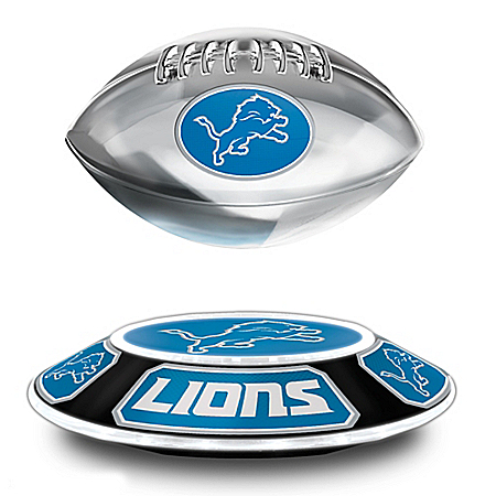 Detroit Lions NFL Levitating Football