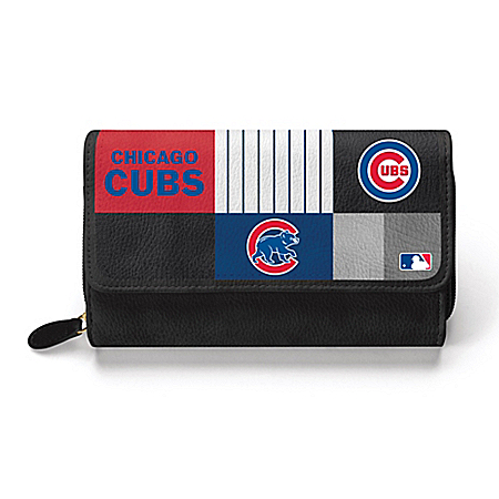 For The Love Of The Game Chicago Cubs Women’s MLB Fashion Wallet