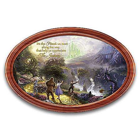 WIZARD OF OZ 80th Anniversary Masterpiece Collector Plate