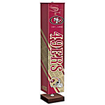 Buy San Francisco 49ers NFL Floor Lamp With Foot Pedal Switch