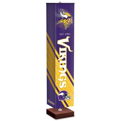 Buy Minnesota Vikings NFL Floor Lamp With Foot Pedal Switch