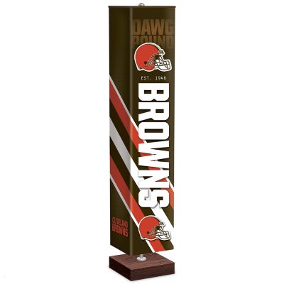 Buy Cleveland Browns NFL Floor Lamp With Foot Pedal Switch