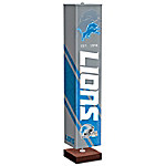 Buy Detroit Lions NFL Floor Lamp With Foot Pedal Switch