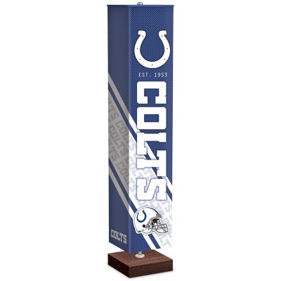 Buy Indianapolis Colts NFL Floor Lamp With Foot Pedal Switch