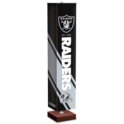 Buy Raiders NFL Floor Lamp With Foot Pedal Switch
