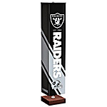 Buy Raiders NFL Floor Lamp With Foot Pedal Switch
