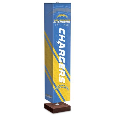 Buy Los Angeles Chargers NFL Floor Lamp With Foot Pedal Switch