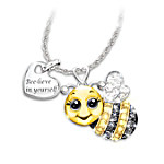 Buy Always Bee Yourself Swarovski Crystal Bee-Shaped Pendant Necklace