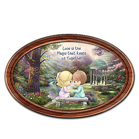 Precious Moments The Magic Of Love Personalized Collector Plate