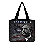 Buy Forever 44 President Barack Obama Quilted Tote Bag