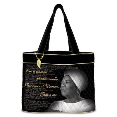 Buy Maya Angelou Quilted Tote Bag