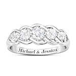 Buy Love Of A Lifetime Women's Personalized Diamond Anniversary Ring