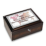 Buy My Daughter Always, Wherever You Go Personalized Heirloom Music Box
