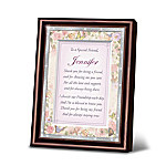 Buy My Special Friend Personalized Poem In Mahogany-Finished Frame