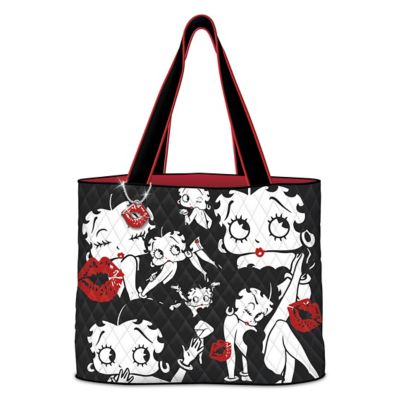 Buy Sassy Style Betty Boop Quilted Tote Bag