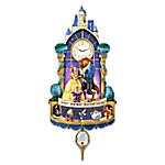Buy Disney Beauty And The Beast Happily Ever After Illuminated Hand-Sculpted Wall Clock