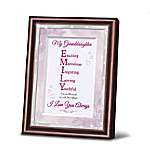 Buy My Granddaughter, You Are One Of A Kind Personalized Poem Frame